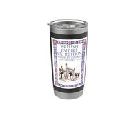 Exposición del Imperio Británico 1924 Vaso térmico de acero inoxidable de doble pared
