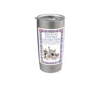 Exposición del Imperio Británico 1924 Vaso térmico de acero inoxidable de doble pared