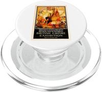 Exposición del Imperio Británico - Pasado y Presente de Gran Bretaña 1924 PopSockets PopGrip para MagSafe