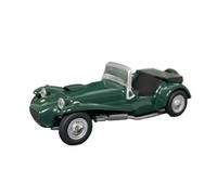 Exposición en Miniatura Kit De Colección De Coches De Carreras Clásicos Lotus Seven A Escala 1:64 Modelo Fundido A Presión Adornos Estáticos Colección de réplicas