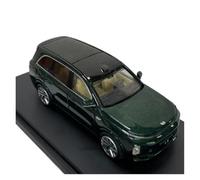 Exposición en Miniatura Modelo De Coche SUV L8 Idea New Energy Escala 1:64 Fundido A Presión Kit Coleccionable con Adornos Estáticos Colección de réplicas