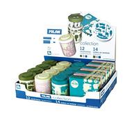 Expositor 12 sacapuntas + 14 gomas Animals