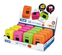 Expositor 16 Eraser&brush Compact Fluo