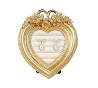 Expositor de anillos Organizador De Joyas De Resina Con Corazón Estético