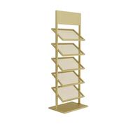 Expositor de Azulejos de cerámica Gold-B de Alta Resistencia - Soporte de Suelo de Porcelana Grande para ferias de artesanía, 47 x 35 x 150 cm, Resistente portamuestras con Gran Capacidad de