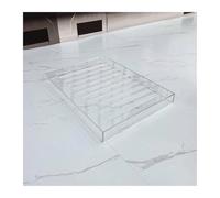 Expositor de baldosas acrílicas con Ranuras para Tarjetas para encimeras mármol, Puertas de armarios, Paneles, supermercados y Salas de exposiciones.