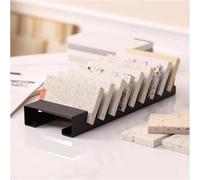 Expositor De Baldosas Cerámicas Countertop Marble Tile Sample Display Racks,Ceramic Storage Organizer Para Mesa Mostrador De Venta Al Por Menor De Oficina,Small Sample Shelf Con 9 Ranura Black
