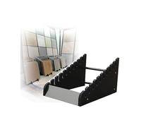 Expositor de baldosas for suelo de feria con 10 ranuras for tarjetas, for exhibición por lotes(M)