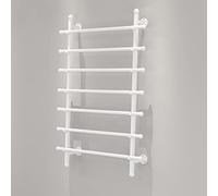 Expositor de Bufandas de Pared de 7 Capas, Multifuncional, para pañuelos de Seda, Papel de Regalo, Cintas y Telas. Ideal para Tiendas minoristas y de Ropa. Acabado de Acero Inoxidable.