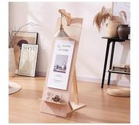 Expositor de Carteles con luz, Expositor de Carteles promocionales para restaurantes o Negocios(Natural,119.5x39x60cm)