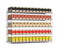 Expositor de Cigarrillos de Pared, Vitrina acrílica con empujador automático para Tiendas, Soporte Ajustable para Cigarrillos, 38,5 x 29 x 31,9 cm, mercados minorista