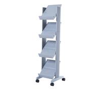 Expositor de folletos de poliestireno EasyDisplay, para 4 x DIN A4