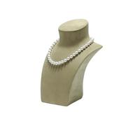 Expositor de joyas for collares de perlas de alta gama, soporte vertical for colgar joyas de lujo(Green,Large)