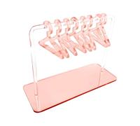 Expositor de joyas - Mini percha de acrílico, mini percha de acrílico, disposición ordenada de múltiples ranuras que mejora la visibilidad de las joyas | Adecuado para mostradores de boutique, ban