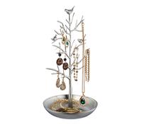 Expositor de joyas organizador collares soporte para pendientes 340 g Zinc