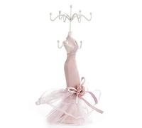 Expositor de joyas Soporte, Pendientes Collar Anillo Modelo Vestido Zapatos de tacón alto Joyero Estante Soporte de joyería Soporte de exhibición para muchos tipos de joyas (Modelo pequeño)