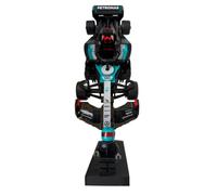 Expositor de ladrillos Outback para LEGO Speed Champions, elevador individual con soporte para minifigura (negro)