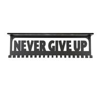 Expositor de medallas de carreras de pared, estante portátil para trofeos, organizador con fuertes ganchos de metal para premios de gimnasia, maratones, organizador para deportistas, soporte para