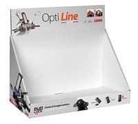 Expositor de mesa de cartón, para productos Optiline