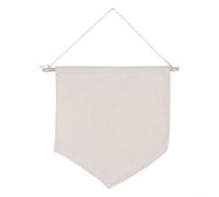 Expositor de pared para insignias infantiles, panel de lona nórdica y barra de madera de pino maciza para colección de pines y estilo de habitación (natural M-27,5 x 30 cm)