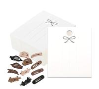 Expositor De Pinzas Para El Pelo Organizador Rectangular Reutilizable de | Organizador De Accesorios Para El Cabello Para Boutique Tienda Mercado Vendedores Minorista Viaje Feria Artesa