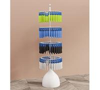 Expositor de ropa interior y calcetines para tiendas de ropa, Perchero para lencería y sujetadores Percha organizadora para trajes de baño(Blanco,5-tier)