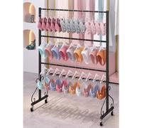Expositor de ropa para centro comercial, soporte de exhibición de lencería con ruedas, escaparate de ropa íntima, accesorio ajustable para tienda de ropa