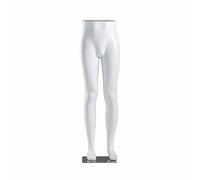 Expositor de Torso de maniquí Femenino y Masculino Realista - Modelo versátil de maniquí con piernas para decoración de escaparates (Blanco, 101 x 85 x 120 cm)