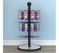 Expositor Giratorio de Metal para Tiendas minoristas, Redondo, Organizador de Calcetines, para refrigerios, Joyas, llaveros, Sombreros, Calcetines, Juguetes, Estante para Tienda de Ropa Come