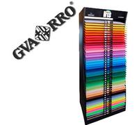 Expositor Guarro Metalico Vacío 42 Baldas para Iris 50X65 cm 185 Grs Medidas 75X57X200 cm