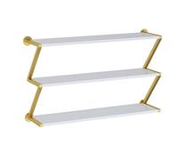 Expositor metálico de pared, zapatero, tienda de ropa, boutique, comercio minorista, zapatero, vitrina de ropa, accesorios para bolsos, estantería de almacenamiento, armario (100 cm x 25 cm x 60 cm)