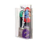 Expositor Mural Archivo 2000 Metacrilato 1/3 Din A4 Transparente 110X45X180 Mm Un Compartimiento