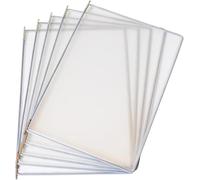 Expositor Mural Para Listas De Precios A4, Sistema De 10 Paneles, Soporte Versátil Para Catálogos, Ideal Para Comercios Y Oficinas, Fácil De Instalar, Diseño Elegante(C)