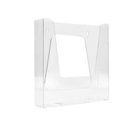 Expositor mural archivo 2000 metacrilato un compartimento din a5 transparente 170x41x177 mm