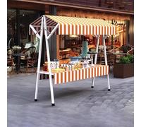 Expositor para vendedores Ambulante Expositor for vendedores ambulantes, Plegable, for Puestos de Comida callejera y de Mercado, de 59 cm de Ancho.(63x23.6x78.7in(160x60x200cm))