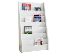 Expositor Revistas Madre de la Revista Multinivel de Madera, Estantería de Estantería de Almacenamiento de Literatura Comercial para Ferias Comerciales, Organizador de la Pantalla del Catálogo ( Color