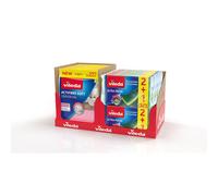 Expositor sobremesa, 15 x bayeta actifibre + 12 x estropajo fce