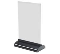 Expositor sobremesa deflect-o contour en forma de t a5 vertical crista