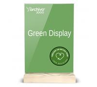 Expositor sobremesa sostenible greendisplay 4x21x33cm a4 archivo2000 1