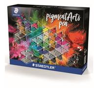 Expositor Staedtler Rotuladores Gama Pigment Art Pen Surtido Contenido: 180 Pigment Brush 371 30 Pigment Soft Brush 372 60 Pigment Calligraphy 375 10 Pigment Pen 376