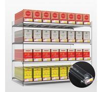 Expositor Transparente para Cigarrillos con empujadores automáticos - Vitrina de Pared y de mostrador para Tiendas de conveniencia, vaporizadores y Productos de Tabaco (Tamaño: 50,