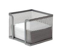 Expositores de pie independientes marca Plus Office modelo PORTANOTAS PLUS REJILLA METAL PLATA