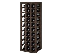 Expovinalia Botellero de Madera para 30 Botellas de Vino Diseño Vertical Mueble Tipo Wine Rack 105x35x32 cm
