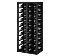 Expovinalia Botellero de Madera para 40 Botellas de Vino 4 Módulos Mueble Tipo Wine Rack 105x44x32 cm