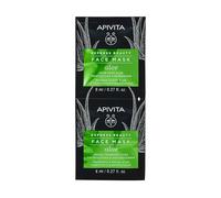 Apivita Express Beauty Mascarilla Hidratante Aloe 2 udsx8 ml