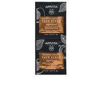 Express Beauty Mascarilla facial exfoliante suave con albaricoque 2 x 8 ml