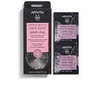 Express Beauty Mascarilla facial limpieza suave con arcilla rosa 2 x 8 ml
