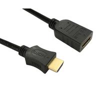 Express One 99HDHS-402 - Cable de extensión HDMI, color negro