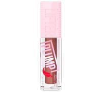 Maybelline Lifter Gloss Plumping Lip Gloss Lasting Hydration Formula With Hyaluronic Acid and Chilli Pepper (Various Shades) - Cocoa Zing