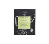Apivita Express Beauty Mascarilla Facial De Tejido Con Aguacate 10 ml 6 Uds